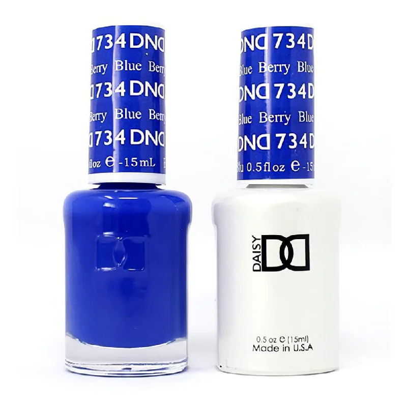 nail polish brook eddy-DND Gel Nail Polish Duo - 734 Berry Blue