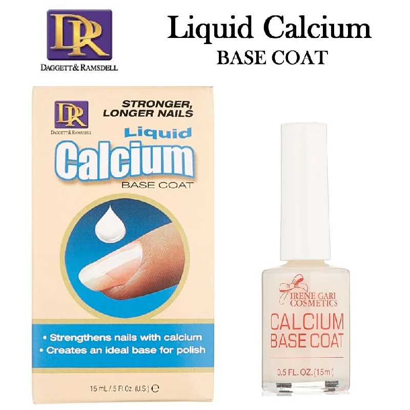 nail repair for nail repair solutions-Daggett & Ramsdell Liquid Calcium Base Coat, 0.5 oz (9018DR)