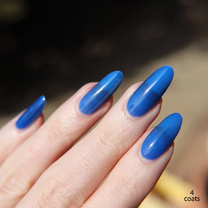 nail polish pond cistern-Sheer Tint Ultarmarine Blue