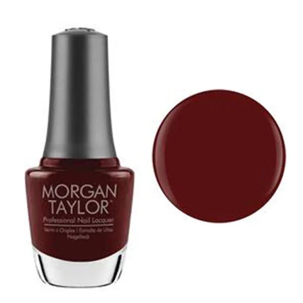 nail polish rafter fire-Morgan Taylor Lacquer Nail Polish - Take Time & Unwind - Cinnamon Red Creme - 15ML