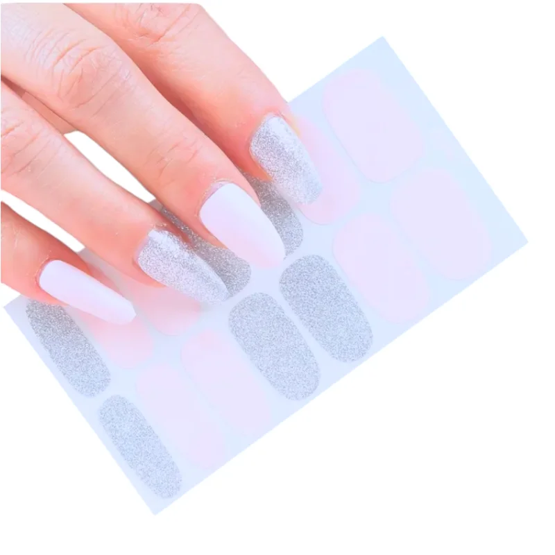 nail repair for nail repair advancements-Pink and silver