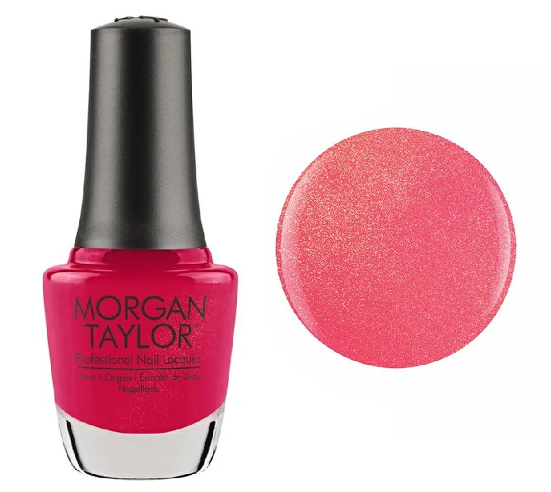 nail polish leaf board-Morgan Taylor Lacquer Nail Polish - Hip Hot Coral - Hot Coral Pearl - 15ML