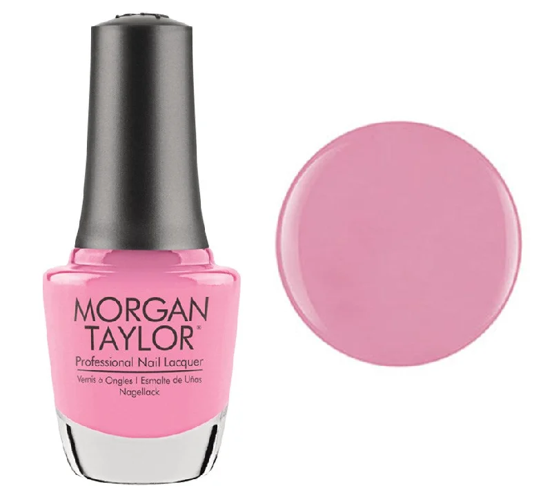 nail polish trunk ridge-Morgan Taylor Lacquer Nail Polish - Look At You, Pink-Achu! - Bubblegum Pink Neon Creme - 15ML