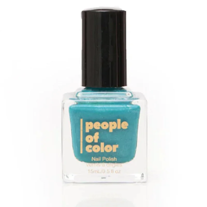 nail polish jetty brook-People Of Color Nail Lacquer - Turquoise 0.5 oz