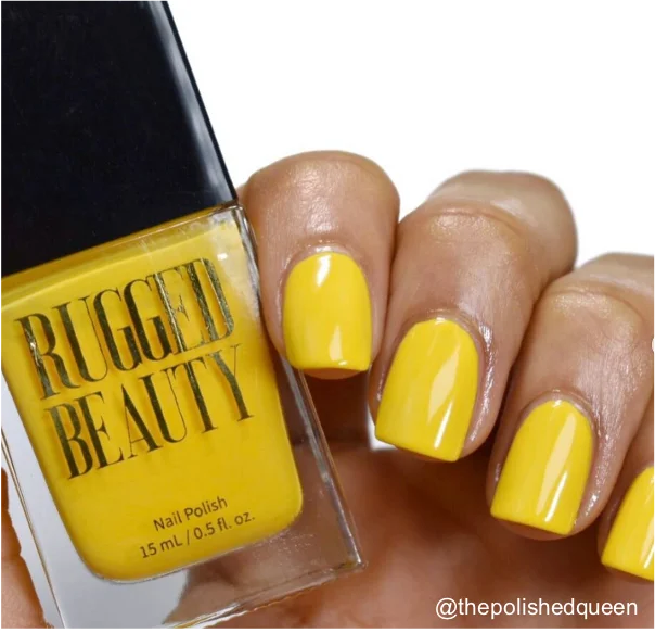 nail polish snow thunder-Sunflower (Bright Yellow Nail Polish)