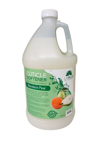 nail repair for nail beauty neglect-Cuticle Softener | With Aloe Vera & Vitamin E | 1 Gallon | Mandarin Pear