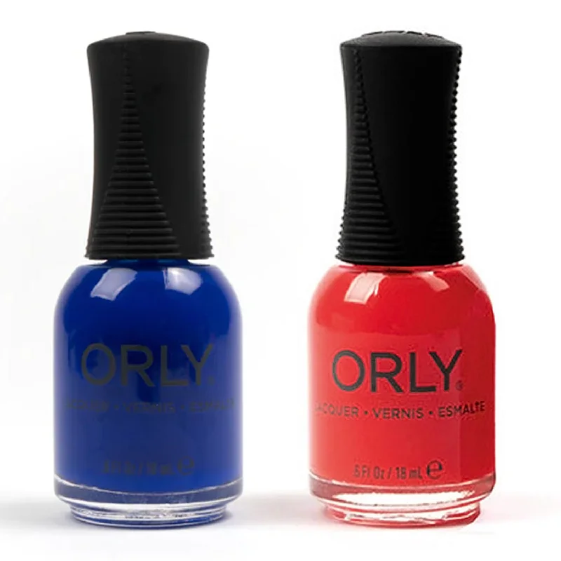 nail polish geyser lake-Orly Nail Lacquer - Make Waves & Sweetheart