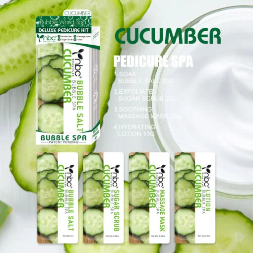 nail repair for nail repair hydration enhancements-NBC Bubble Spa Cucumber 50 pcs./case, 108 cases/pallet