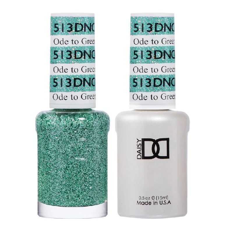 nail polish nail plane-DND Gel Nail Polish Duo - 513 Ode to Green