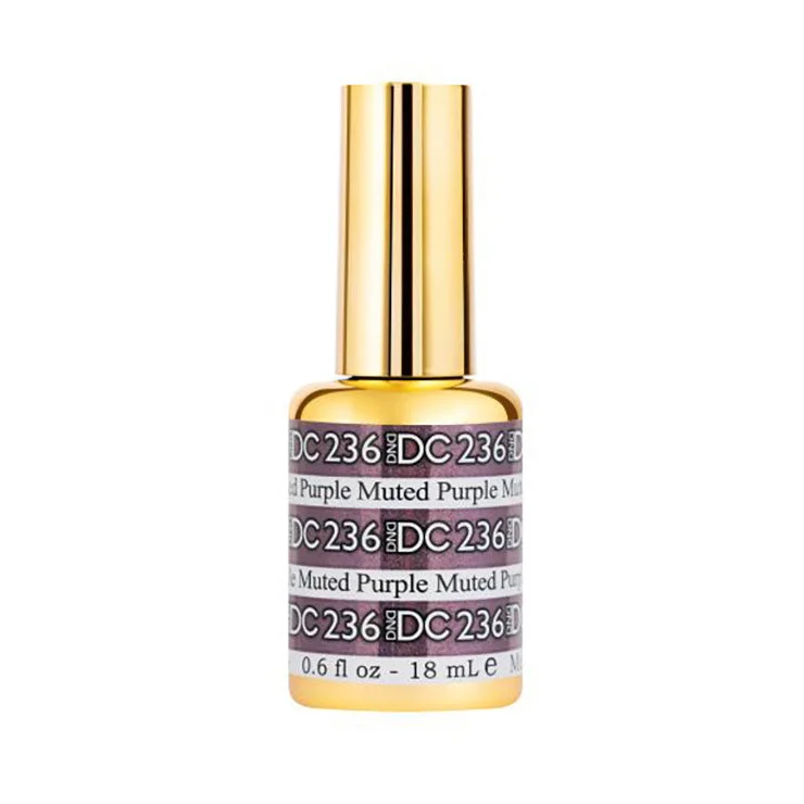 nail polish rinse vacuum-DND #236 DC Mermaid Gel Polish (18ml) Muted Purple