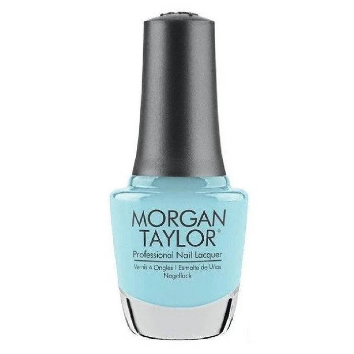 nail polish gate leaf-Morgan Taylor Lacquer Nail Polish - Gaston And On And On - Pastel Blue Creme - 15ML