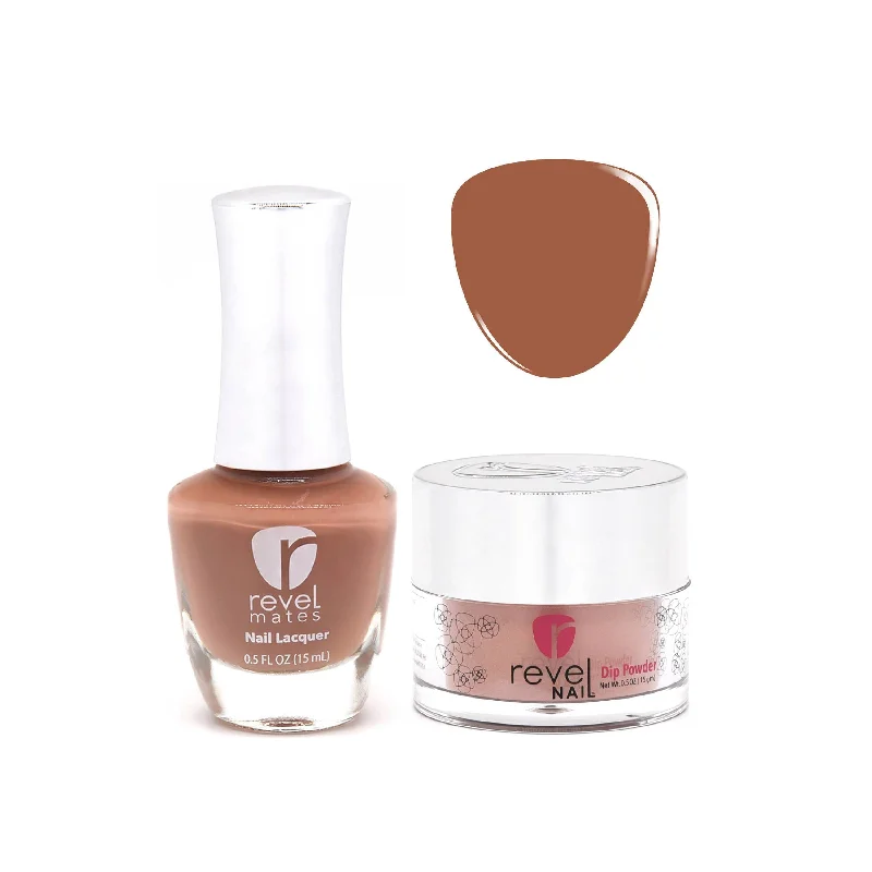 nail repair for nail repair toughness improvements-D347 Posh Nude Crème Nail Polish + Dip Powder Set