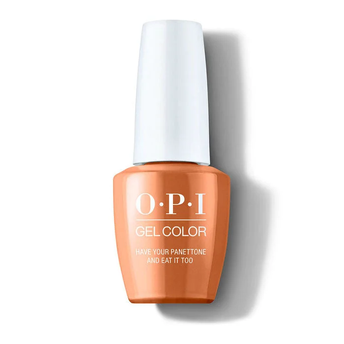 nail polish trough tub-OPI GelColor Gel Polish GCMI02 (15ml) Have Your Panettone and Eat it Too