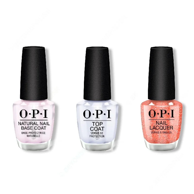 nail polish inlet harbor-OPI - Nail Lacquer Combo - Base, Top & It's a Wonderful Spice