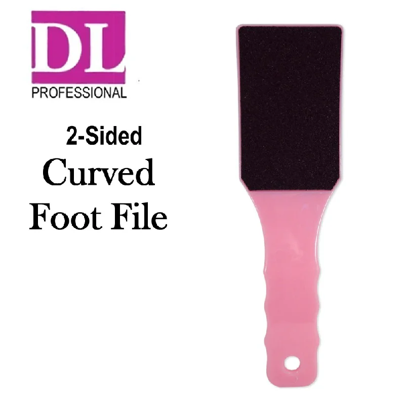 nail repair for nail repair durability solutions-DL 2-Sided Curved Foot File (DL-C286)