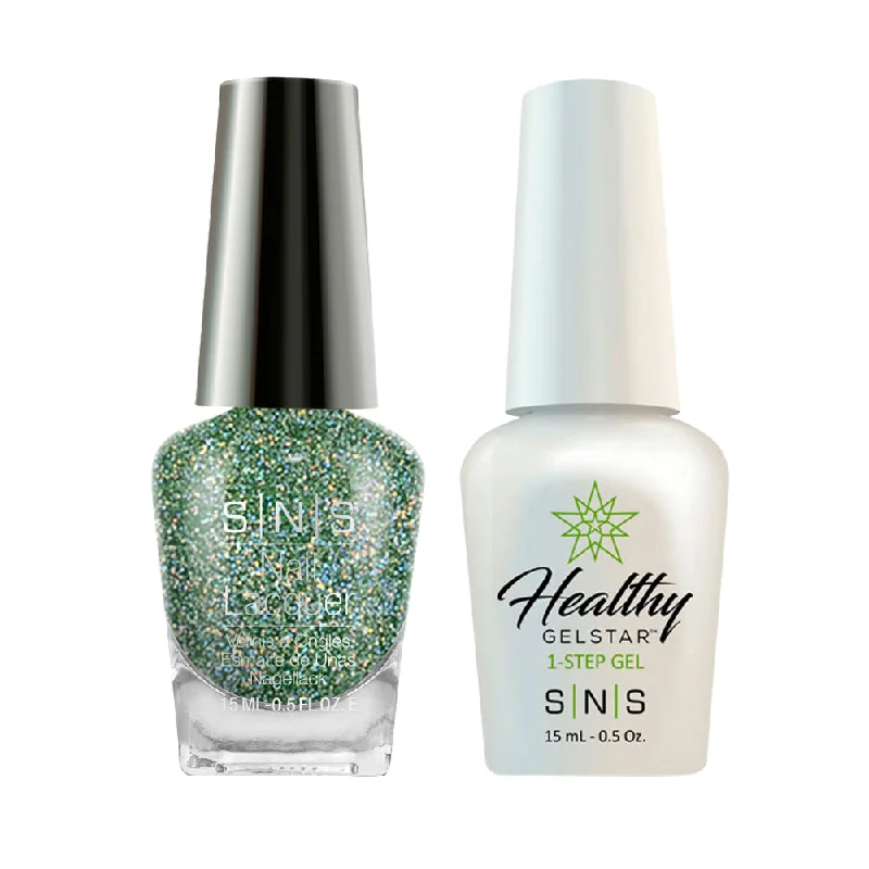 nail polish sink lather-SNS Gel Nail Polish Duo - AN18 Forestial Green