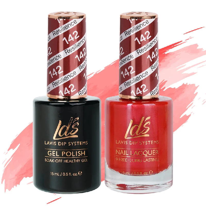 nail polish wax star-LDS Gel Nail Polish Duo - 142 Resilience