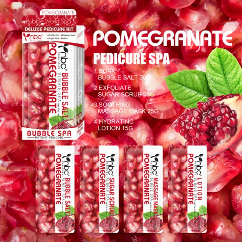 nail repair for nail repair shine progress-NBC Bubble Spa Sweet Pomegranate 50 pcs./case, 90 cases/pallet