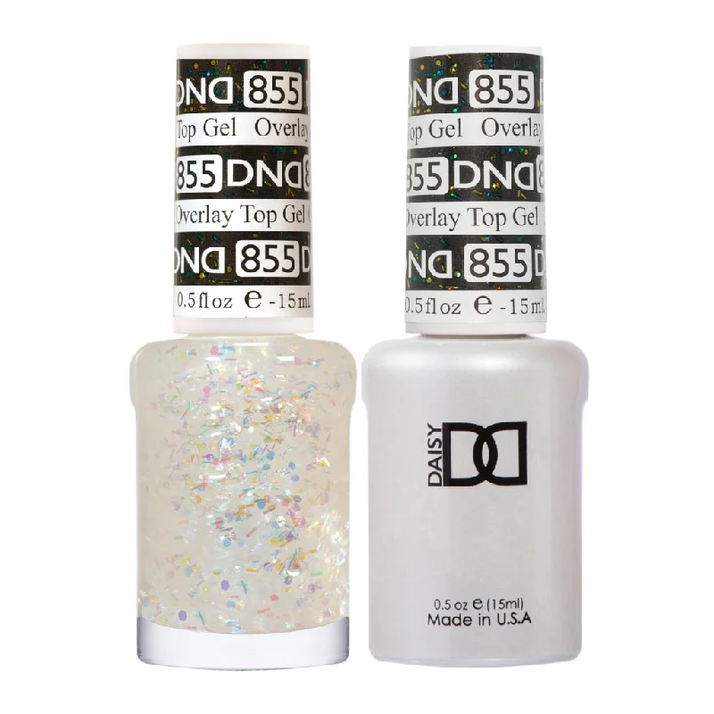 nail polish soot light-Overlay Top Gel - 855