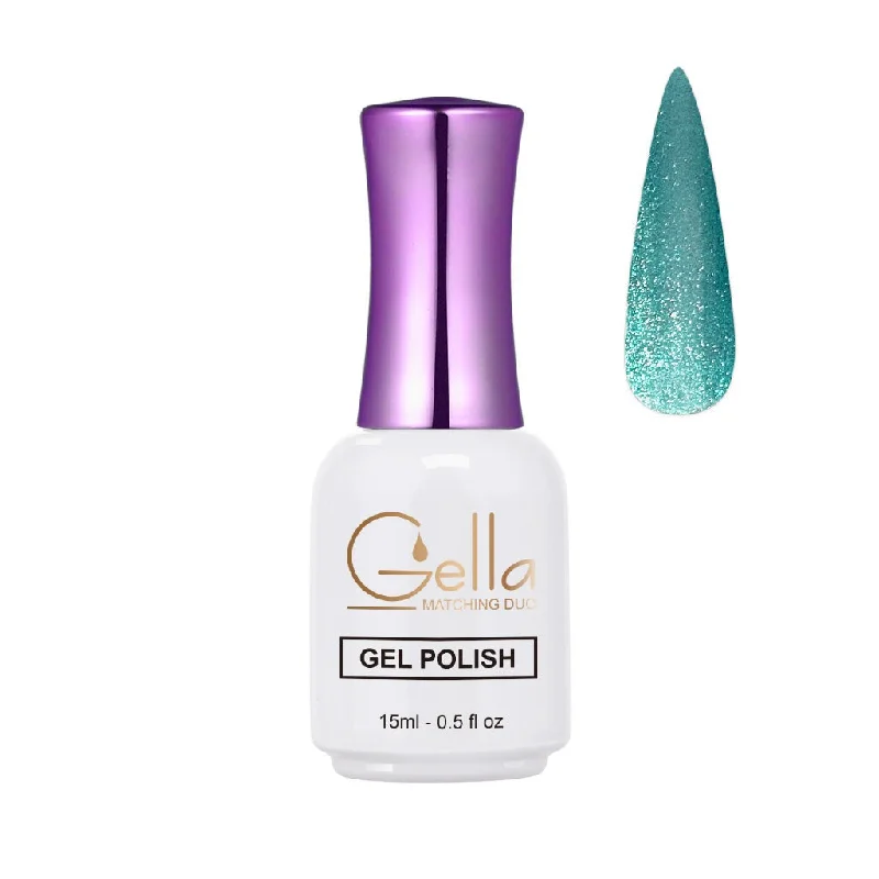 nail polish nail plane-Silver Cat Eyes Gel - CE29 Aquatica