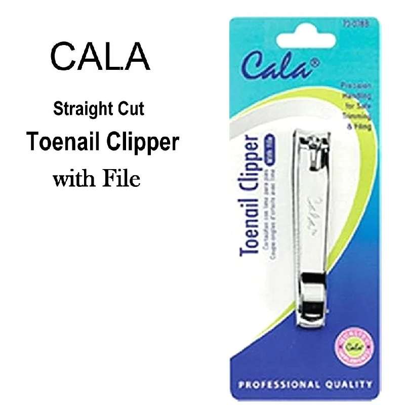 nail repair with date seed oil-Cala Toe Nail Clipper with File (70-078B)