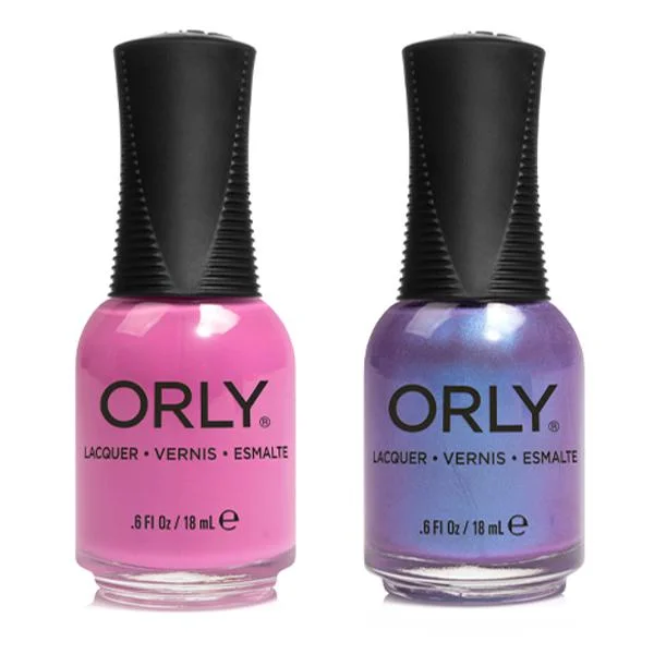 nail polish toast stir-Orly Nail Lacquer - Opposites Attract & Check Yes Or No