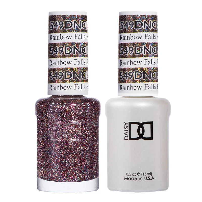 nail polish buff bolt-DND Gel Nail Polish Duo - 549 Rainbow Falls, HI