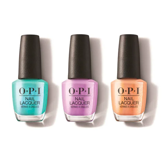 nail polish spout soap-Lacquer Set - OPI Power of Hue Set 4