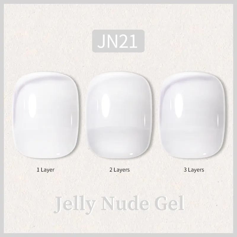 nail polish light noon-Jelly White Nail Polish (10ml)