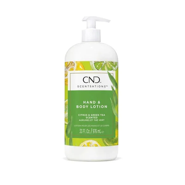 nail repair with turmeric oil-CND Scentsations Lotion - Citrus & Green Tea 33oz