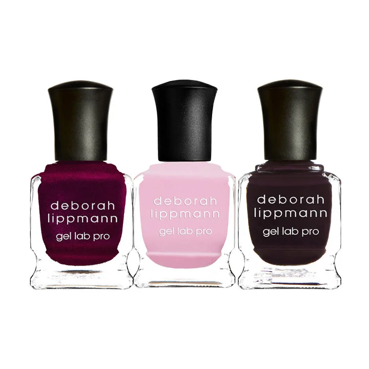 nail polish fjord levee-Deborah Lippmann - Gel Lab Pro Nail Polish - Glam Trio Collection