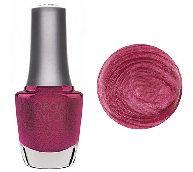 nail polish brush sand-Morgan Taylor Lacquer Nail Polish - Tutti Frutti Medium Pink Frost - 15ML