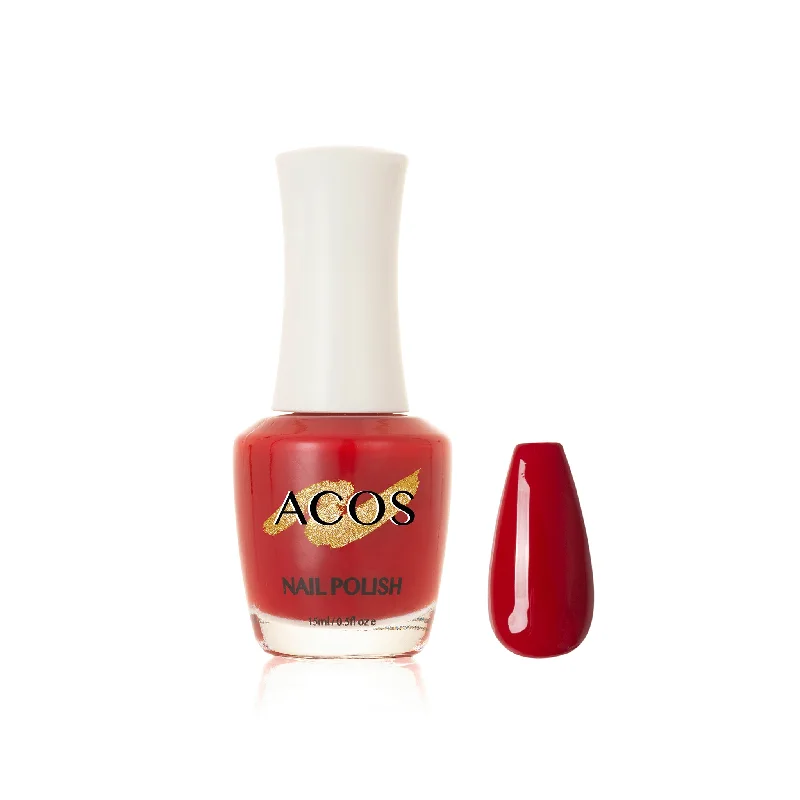 nail polish shed garden-ACOS Nail Polish Color (Red)