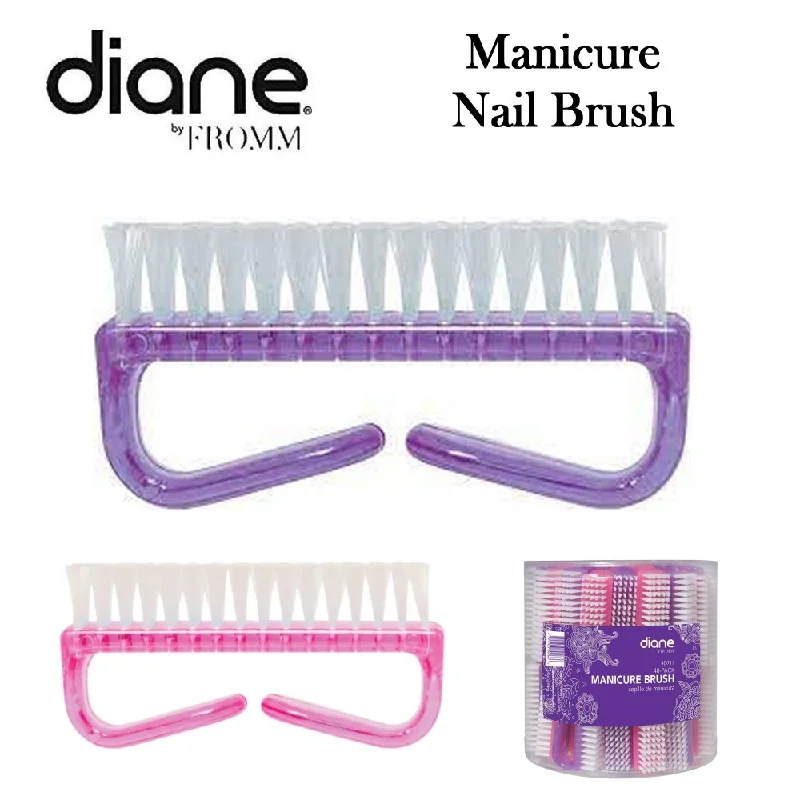 nail repair for nail repair progress-Diane Manicure Brush, Purple (D711)