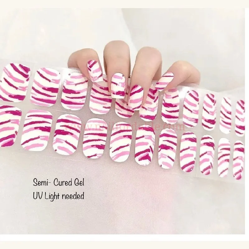 nail repair for nail repair breakthroughs-Pink zebra