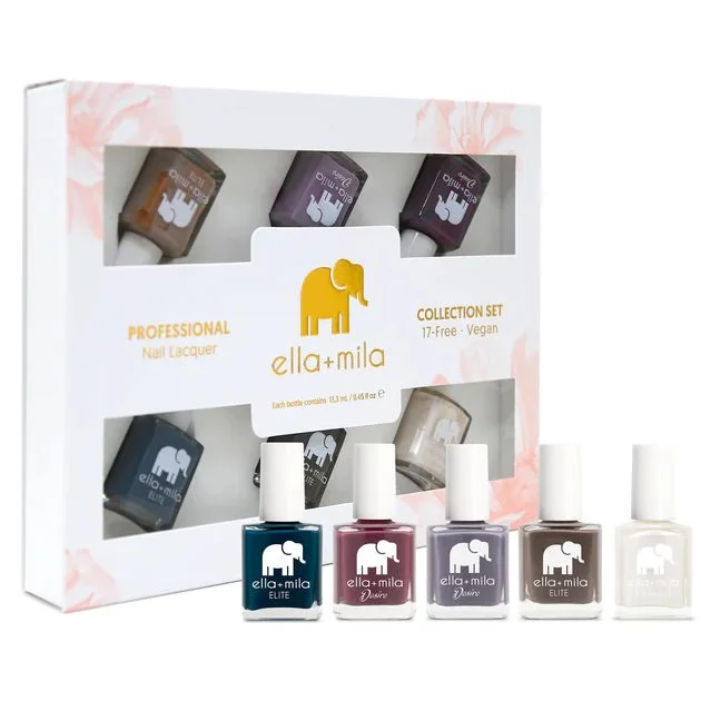 nail polish needle bow-ella+mila Sweater Weather (6 Pack)