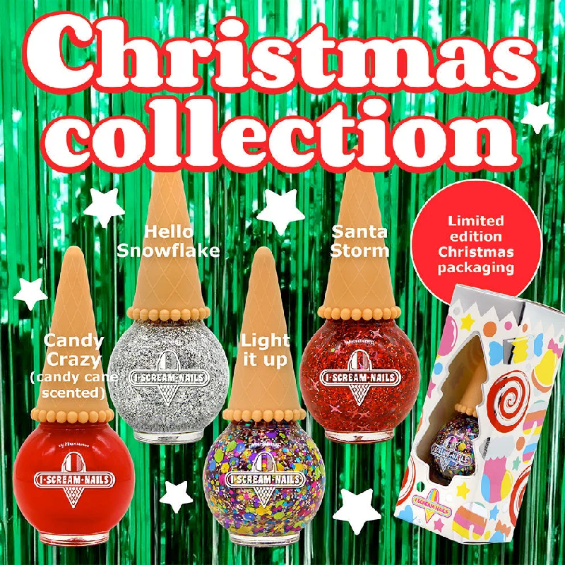 nail polish gulp lemon-I Scream Nails - Christmas Collection 2023 Bundle