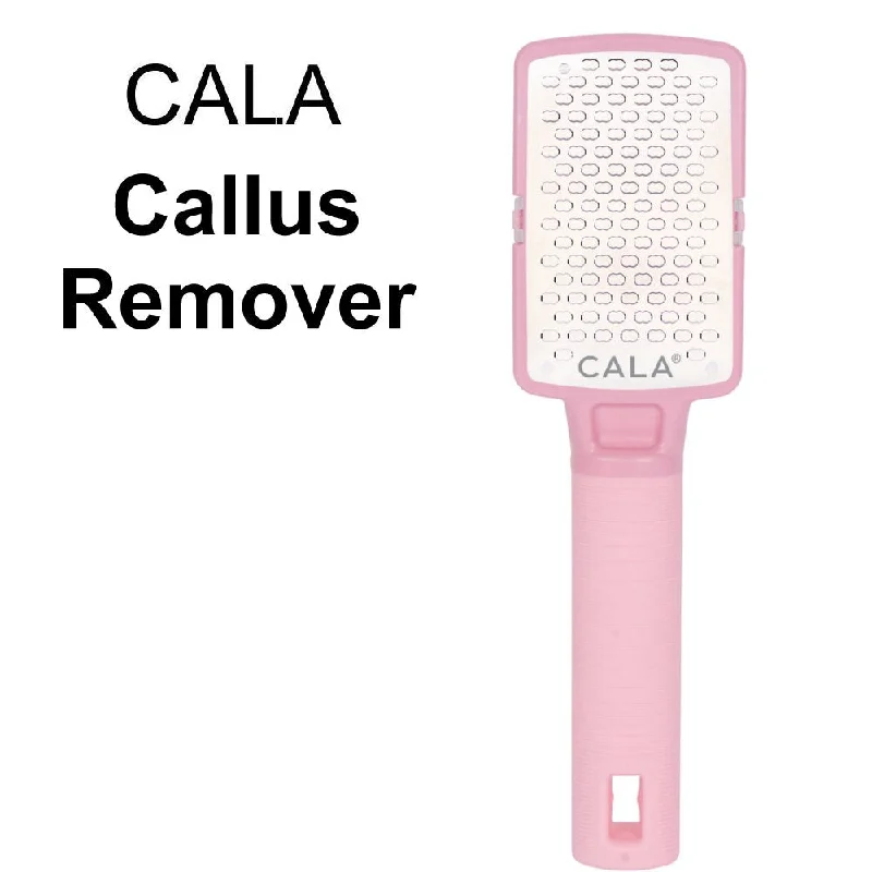 nail repair for nail surface cracks-Cala Callus Remover, Pink (50707)