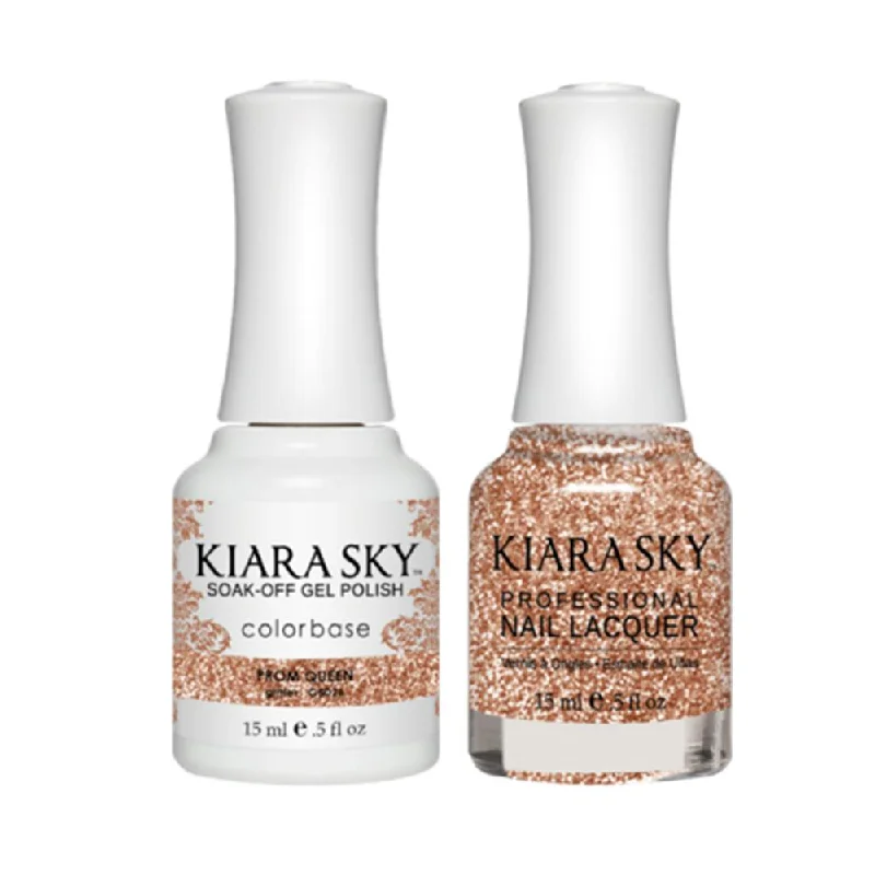 nail polish fog sleet-Kiara Sky Gel Nail Polish Duo - All-In-One - 5026 PROM QUEEN