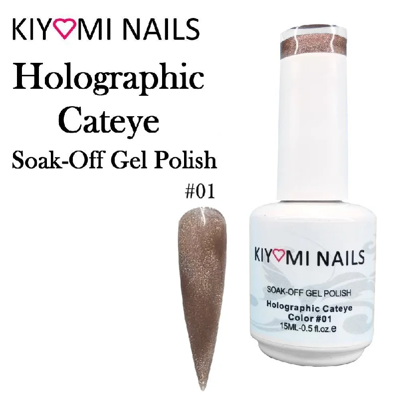 #01 Holographic Cateye Gel