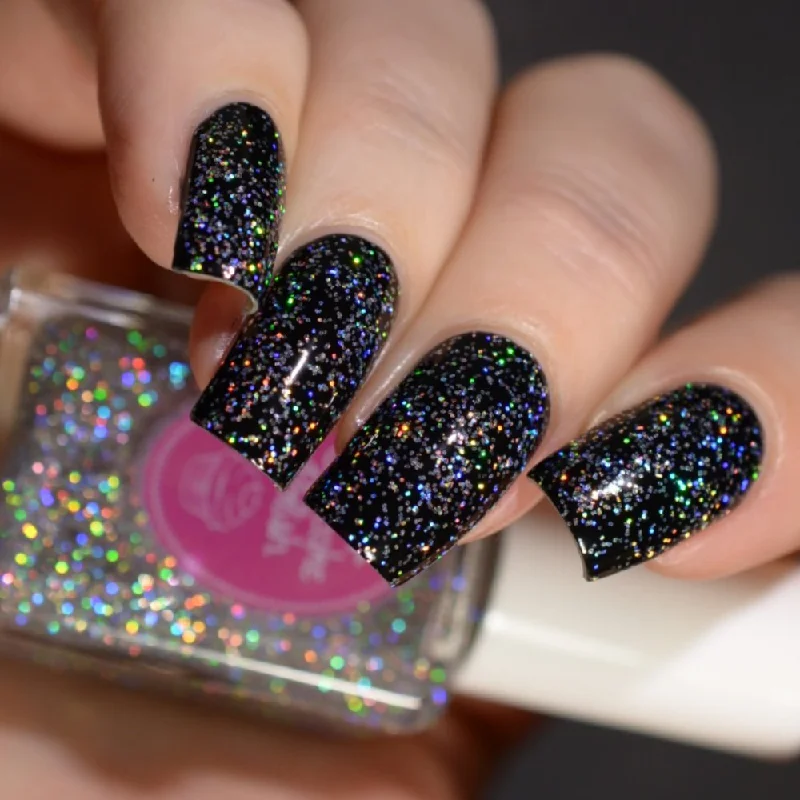 nail polish sand nut-Sprinkles - Holographic Glitter Topcoat