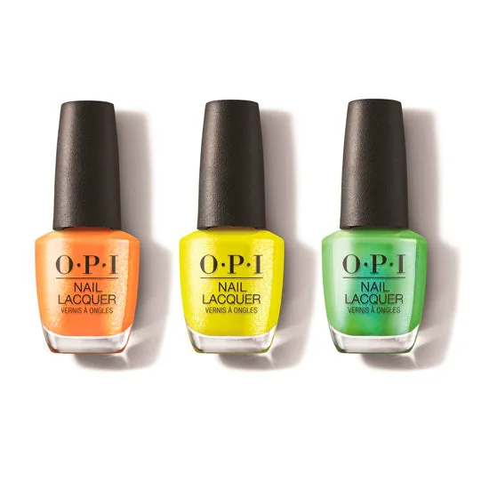 nail polish drain sponge-Lacquer Set - OPI Power of Hue Set 5