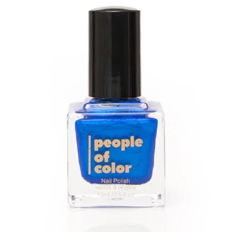 nail polish dam fountain-People Of Color Nail Lacquer - Sapphire 0.5 oz