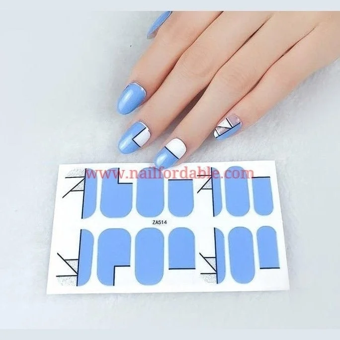 nail repair for nail repair transformations-Half geometrics