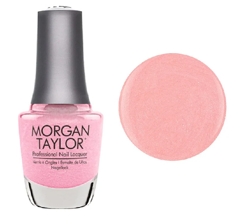 nail polish hedge stump-Morgan Taylor Lacquer Nail Polish - Light Elegant - Light Pink Frost - 15ML