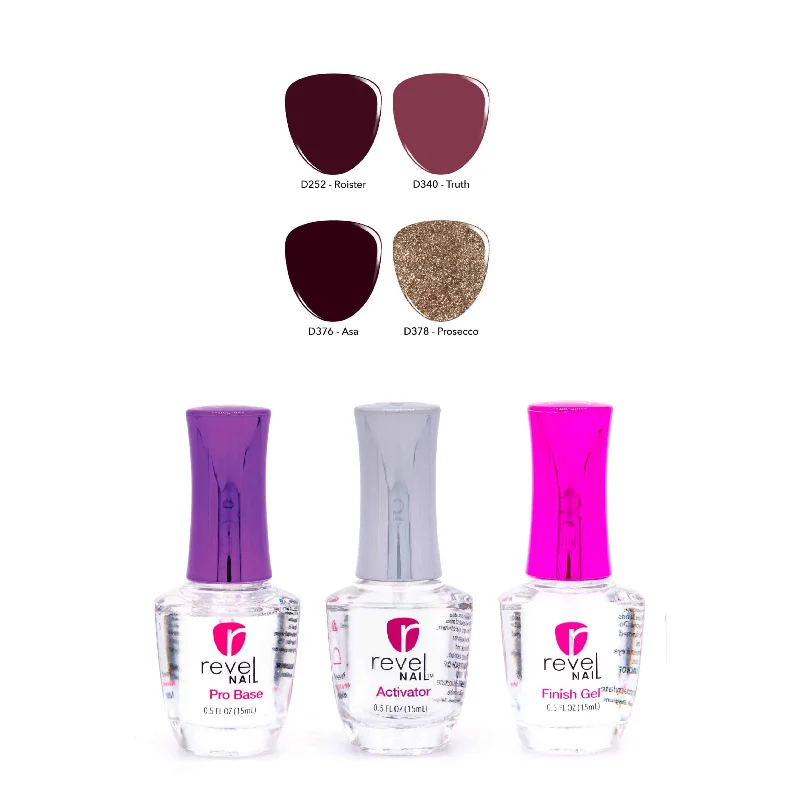 nail repair for nail repair hydration tips-On Cloud Wine | Four Color Starter Kit