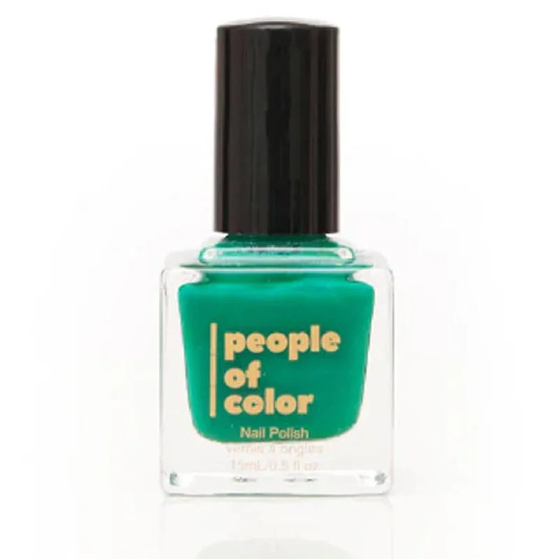 nail polish river cascade-People Of Color Nail Lacquer - Emerald 0.5 oz