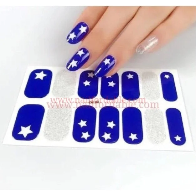 nail repair for nail repair advancements-White stars