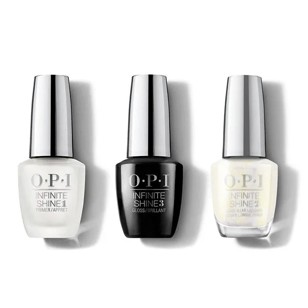 nail polish cottage cellar-OPI - Infinite Shine Combo - Base, Top & Snow Holding Back