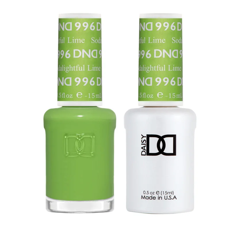 nail polish splash fountain-Duo Gel - 996 Sodalightful Lime